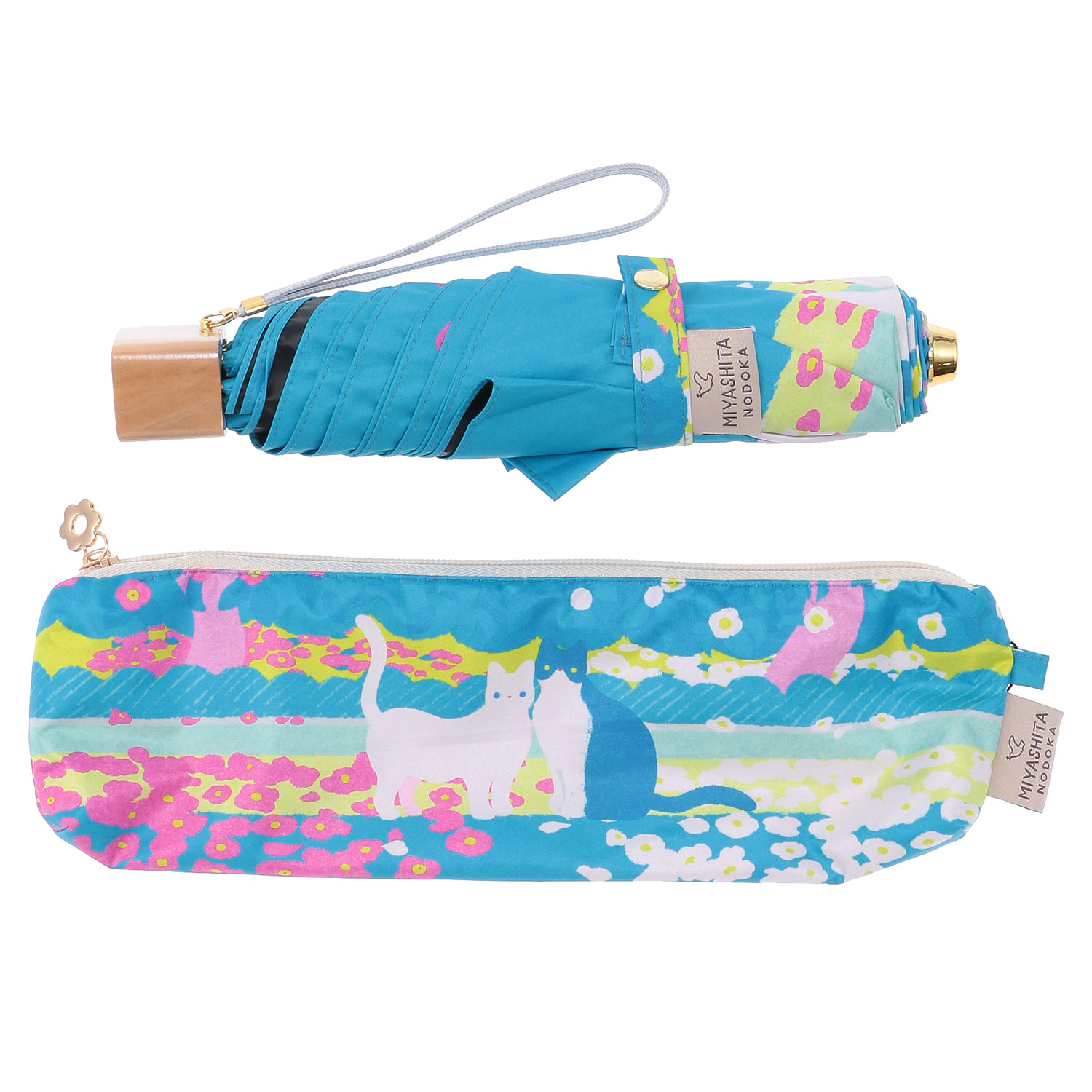 【宮下和×Soleilコラボ】 晴雨兼用 ミヤシタマドカ折傘 - 画像6