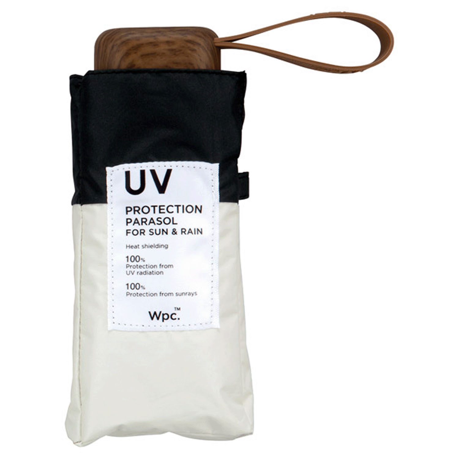 【ダントツ1番人気】 Wpc 遮光切継ぎタイニー 晴雨兼用 折傘 - 画像5