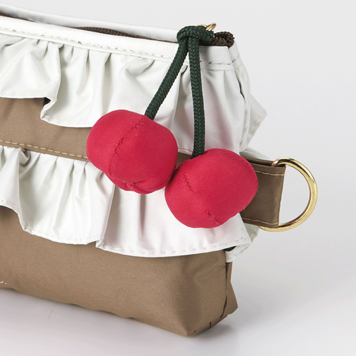 Wpc．遮光ケーキモチーフ折傘 - 画像3