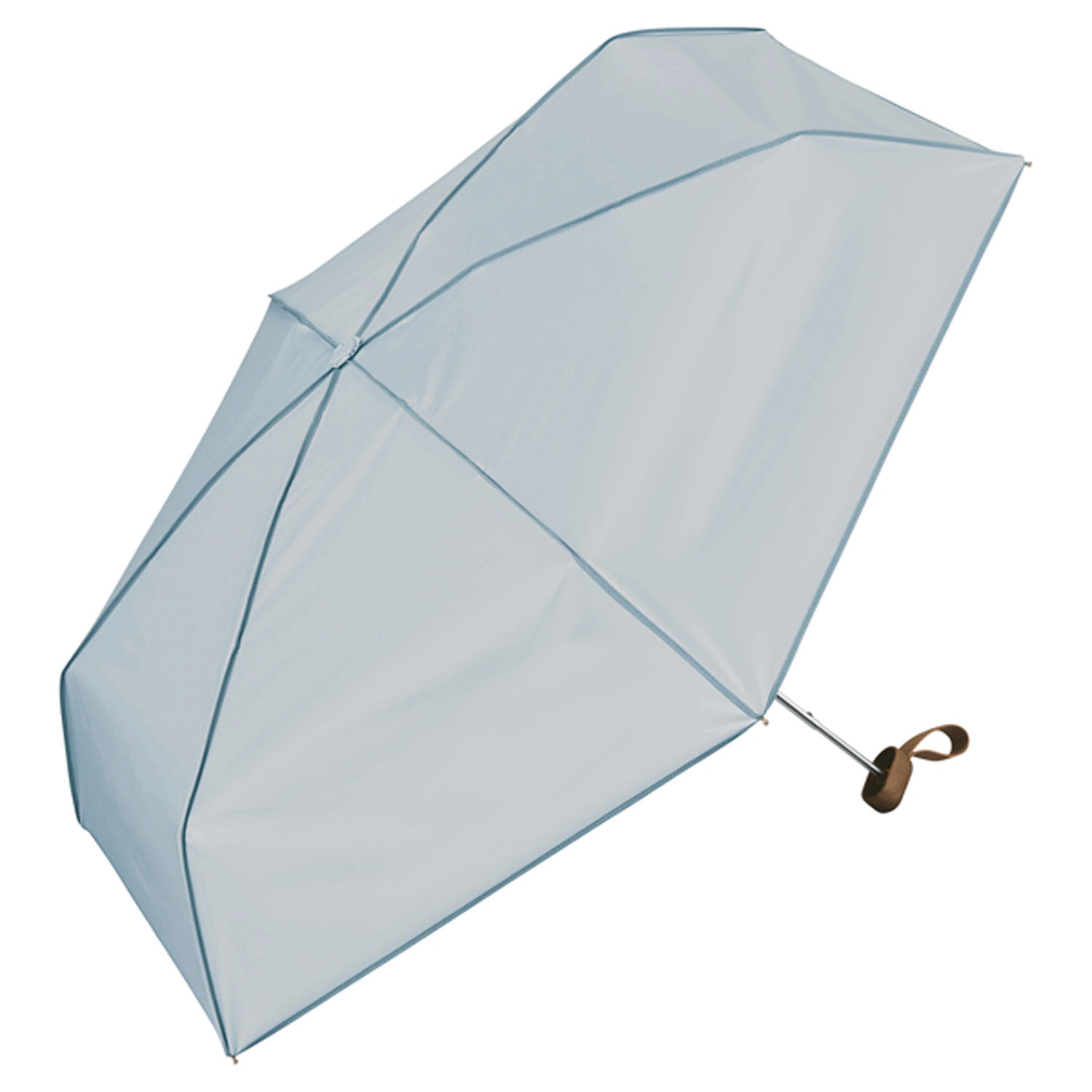 Wpc．遮光プレーンパイピングミニ傘 - 画像1