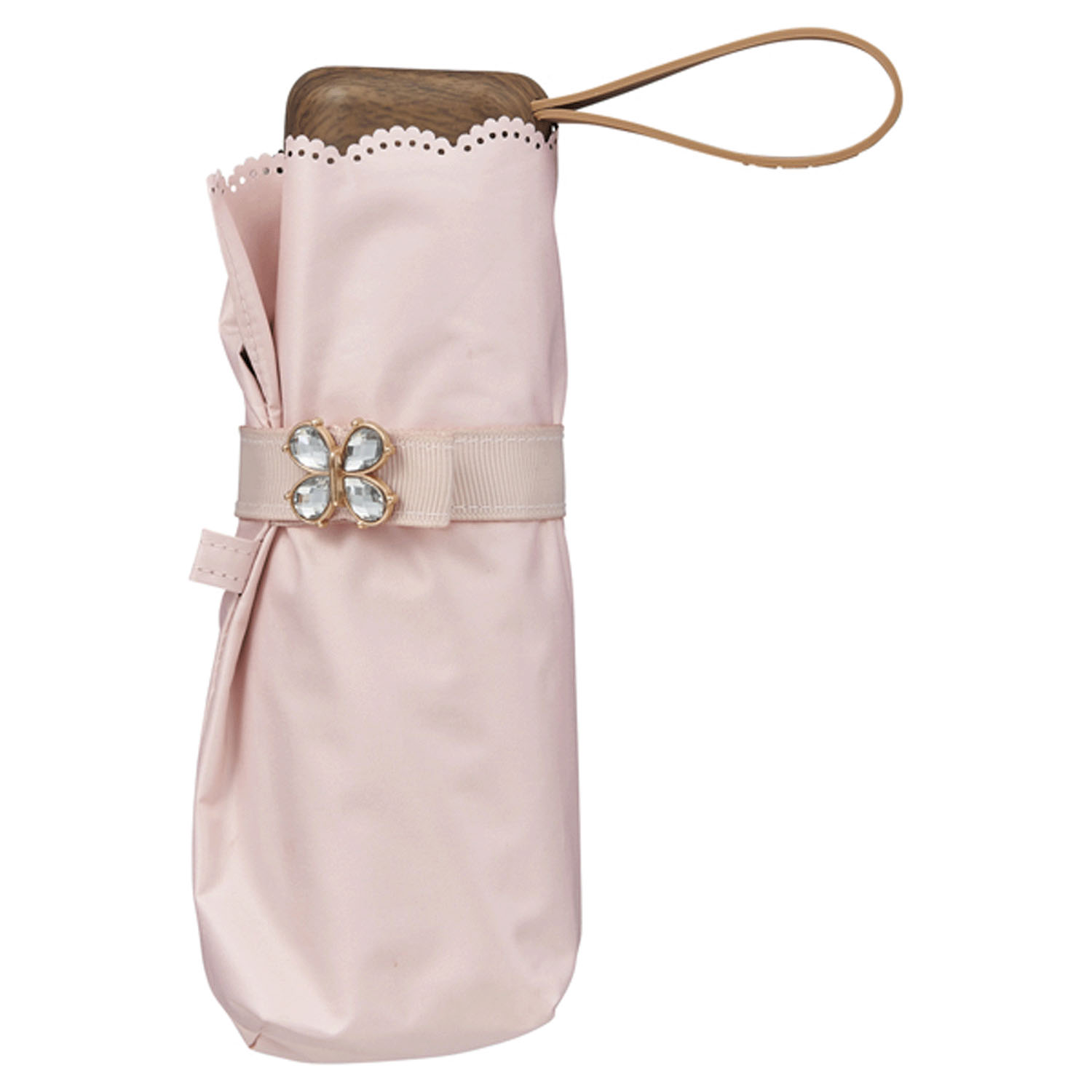 Wpc．遮光ビジューボタンミニ傘 - 画像6