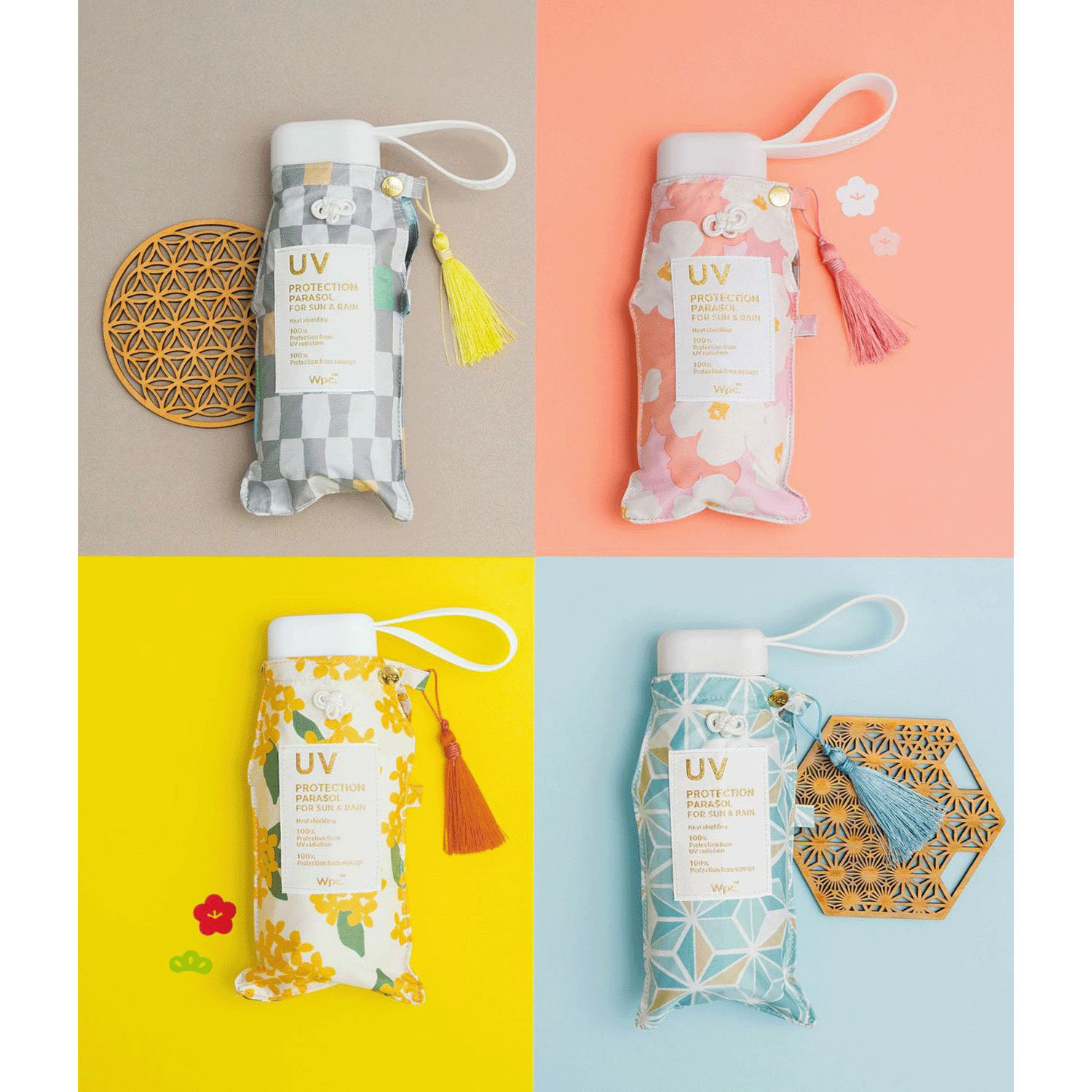 Wpc．遮光お守りパラソル - 画像3