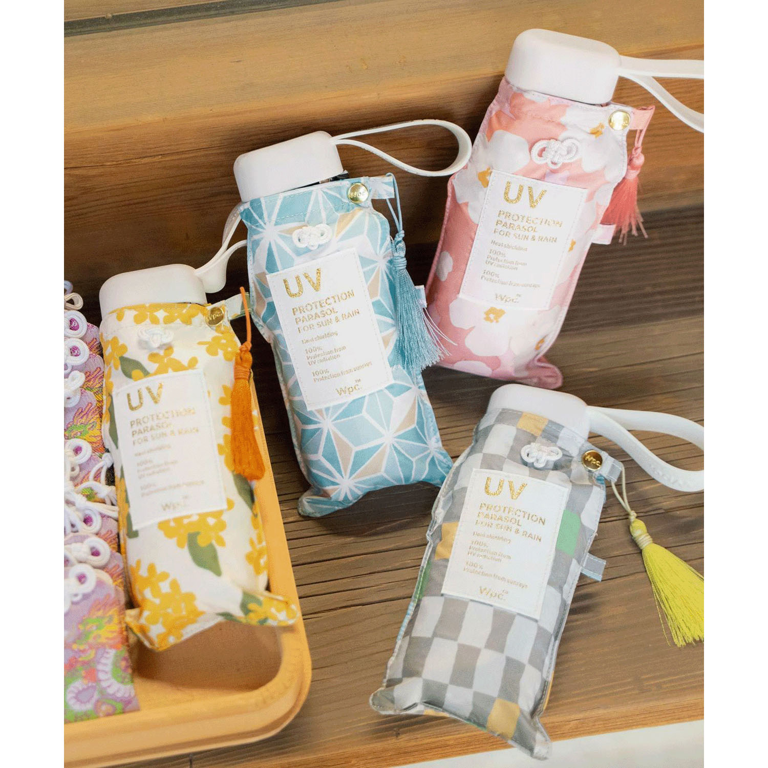 Wpc．遮光お守りパラソル - 画像1