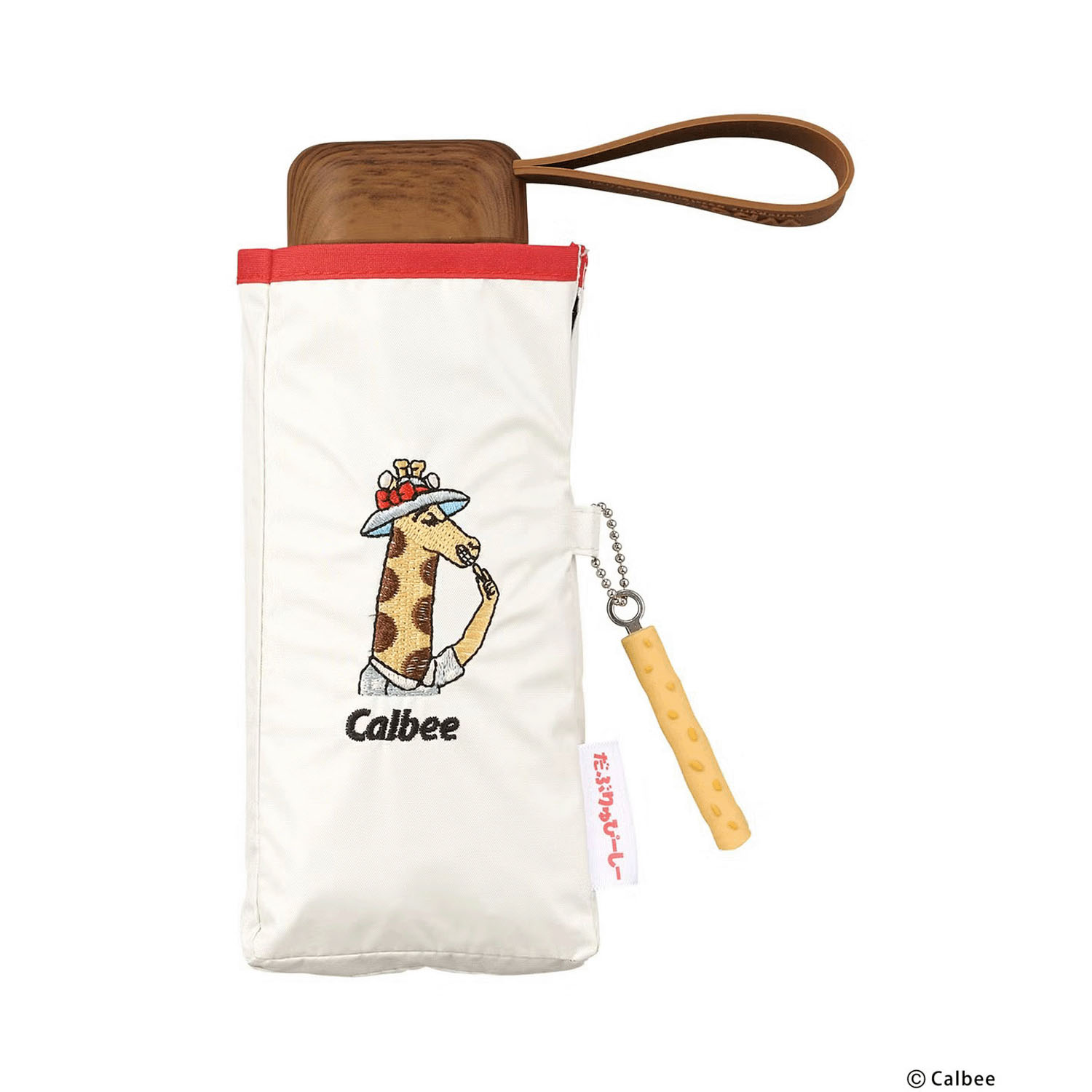 【じゃがりこ×WPC】遮光じゃがおファミリー刺繍パラソルミニ - 画像3