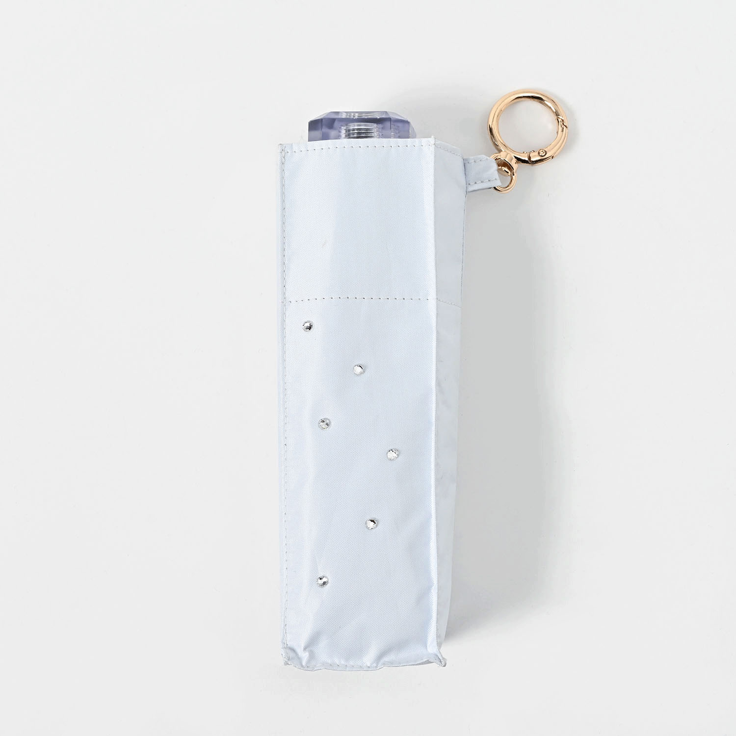 【CHARIS】晴雨兼用 クリスタルWビジュー折傘 - 画像3