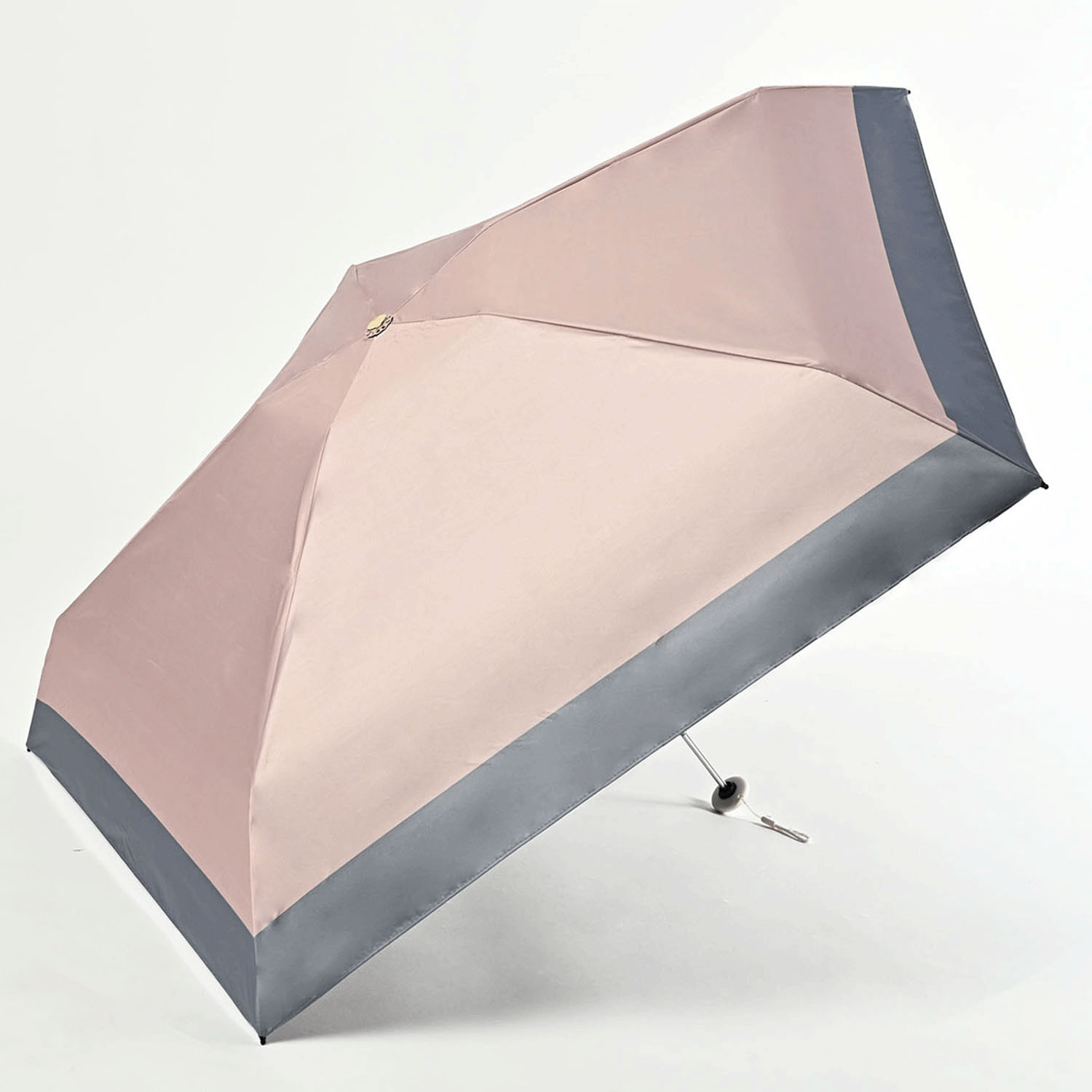 【CHARIS】 晴雨兼用 トライアングルムスク折傘 - 画像2