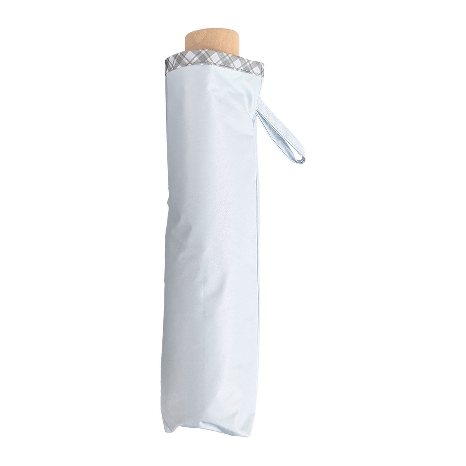 【RIC】 晴雨兼用転写パイピングチェック折傘 - 画像12