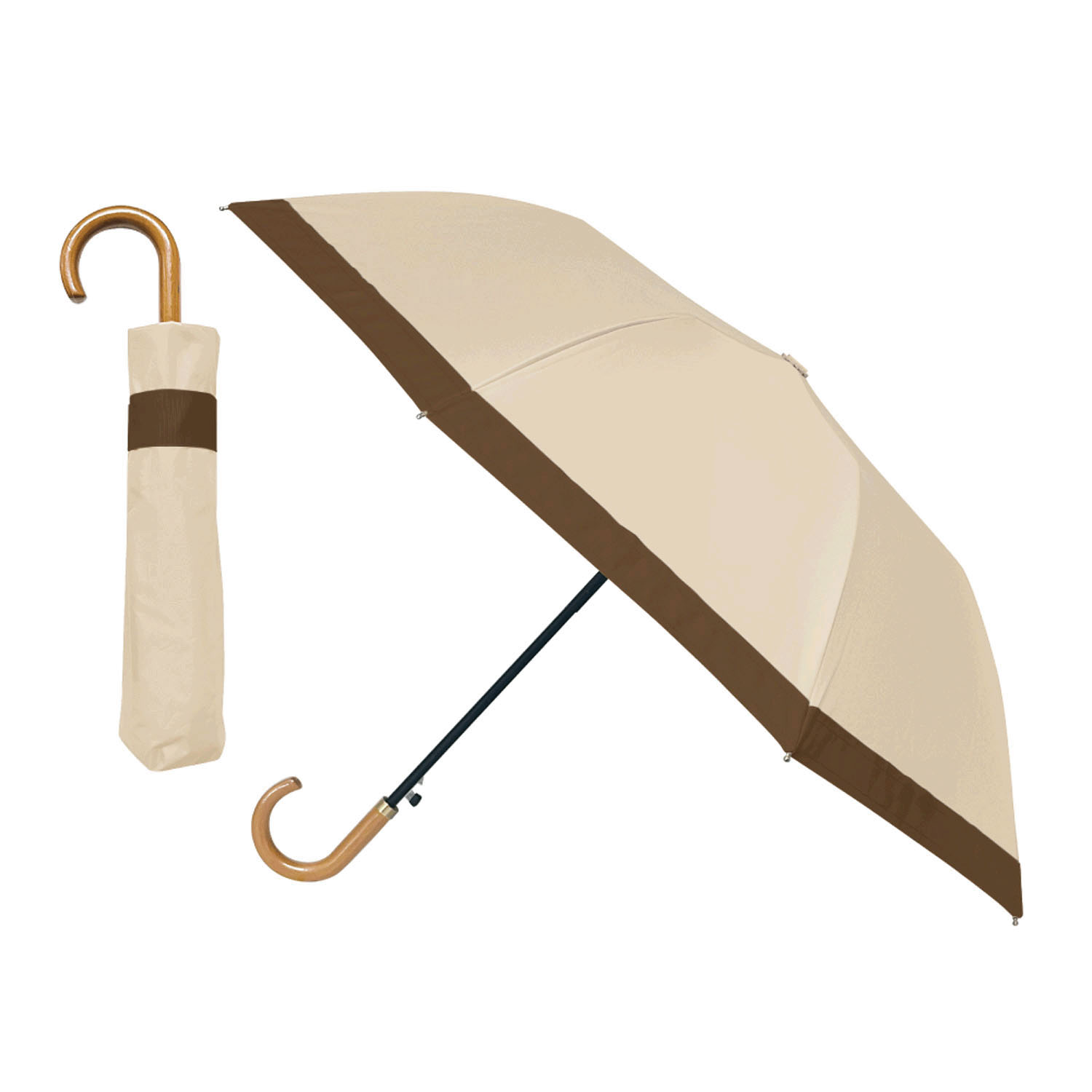 pink trick グログラン折り畳みジャンプ傘 - 画像4