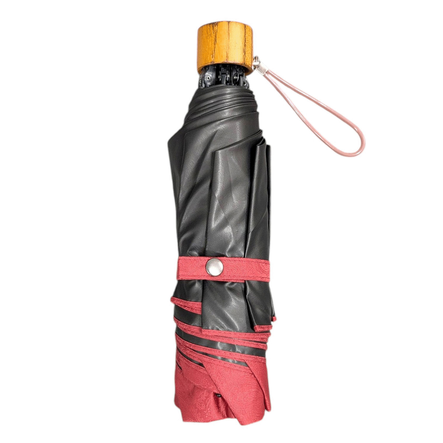 ★日本製 【GRACITO（グラシト）】 ペイズリージャガード3段折りたたみ傘 - 画像17