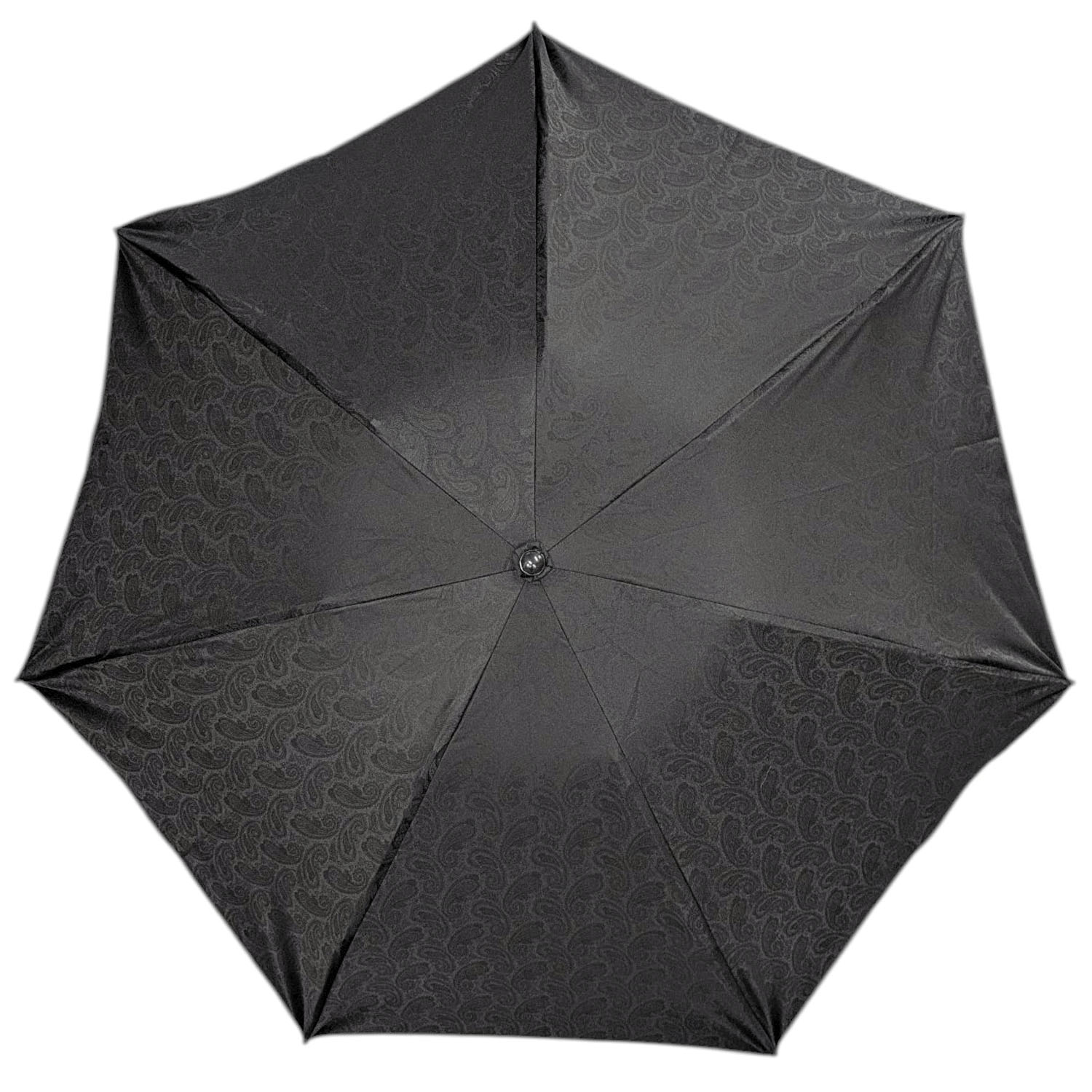 ★日本製 【GRACITO（グラシト）】 ペイズリージャガード3段折りたたみ傘 - 画像6