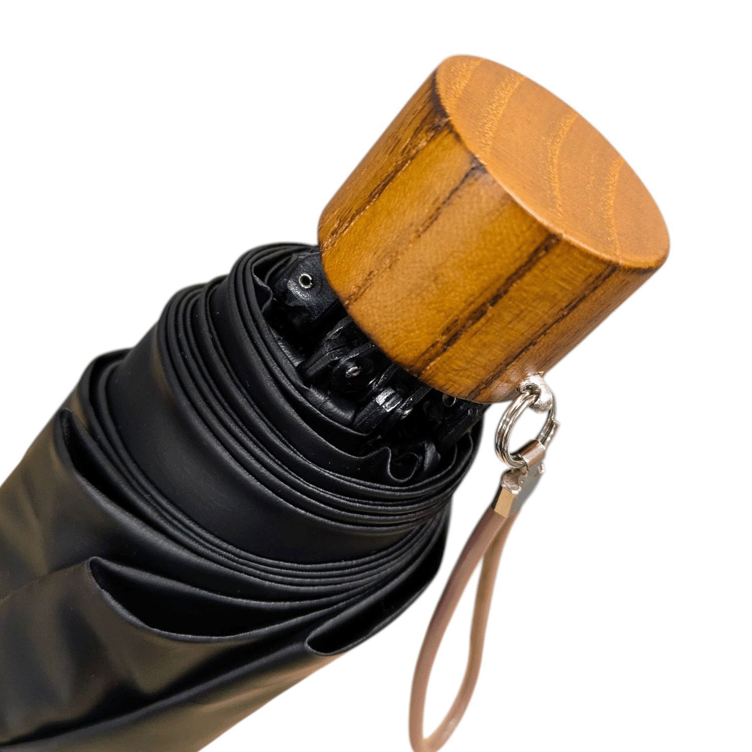 ★日本製 【GRACITO（グラシト）】 ペイズリージャガード3段折りたたみ傘 - 画像8