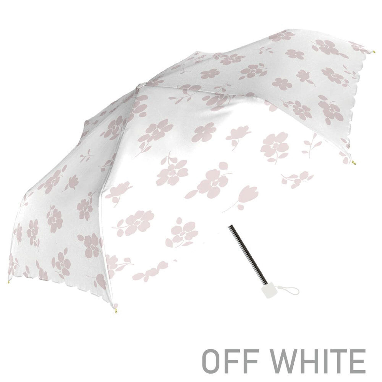 晴雨兼用 フリージア折傘 - 画像4