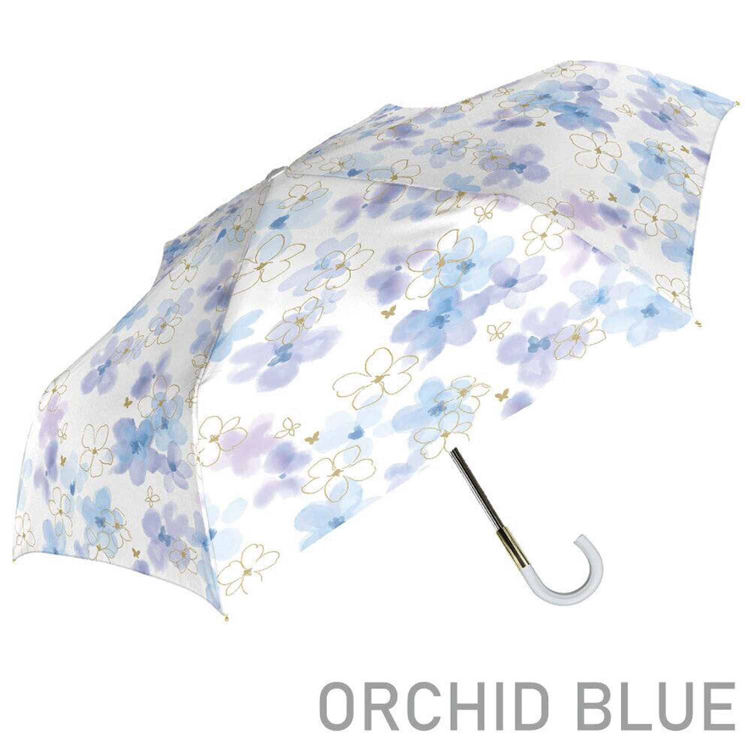 晴雨兼用 フローラル折傘 - 画像5