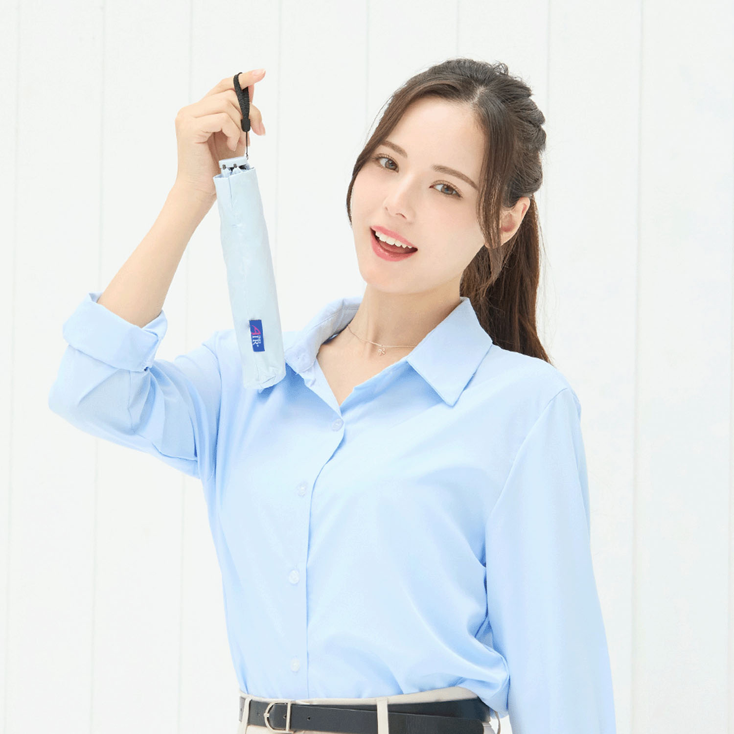 【軽量晴雨兼用傘】 50cm UVエアープラス折傘 - 画像11