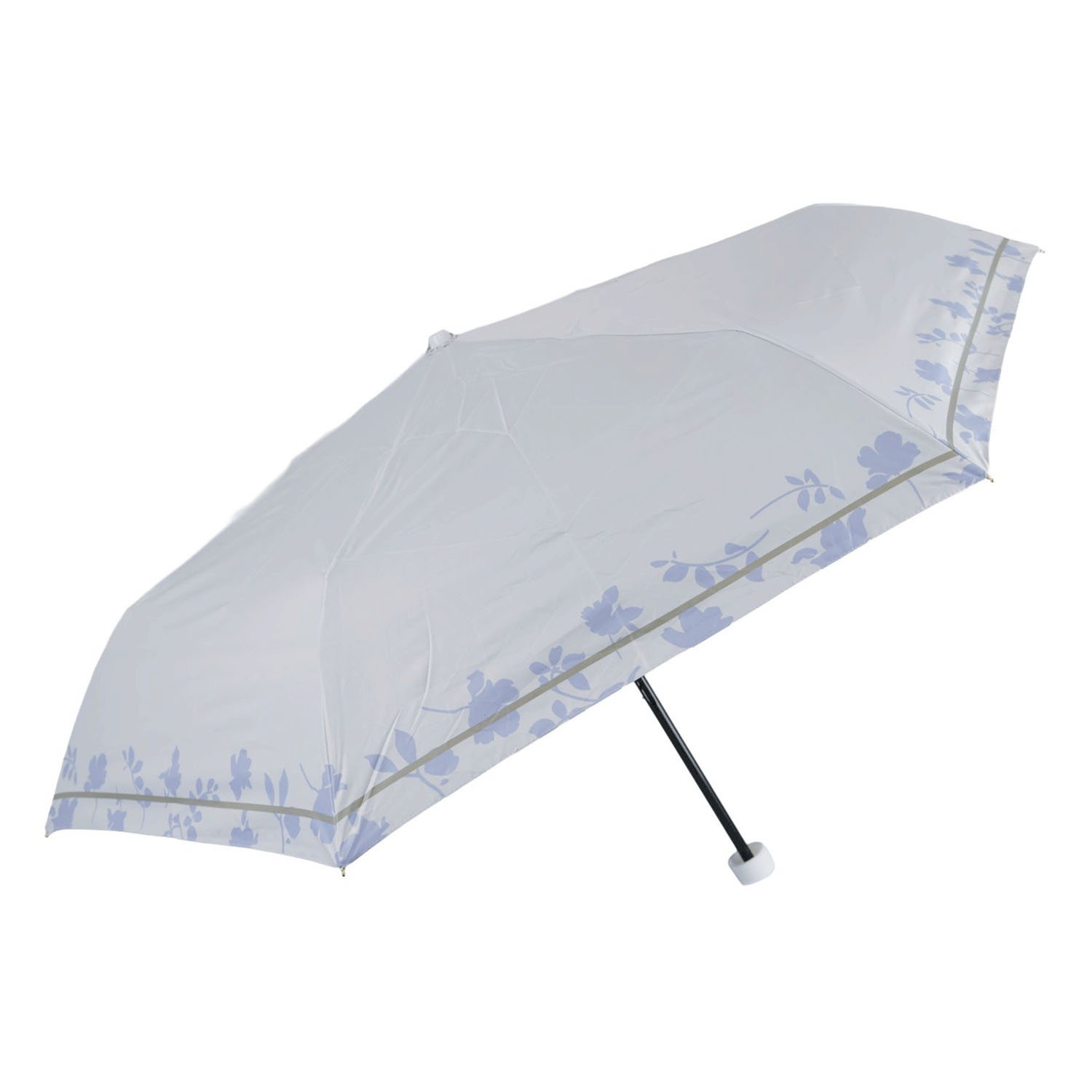 晴雨兼用シャドウフラワー折傘 - 画像3