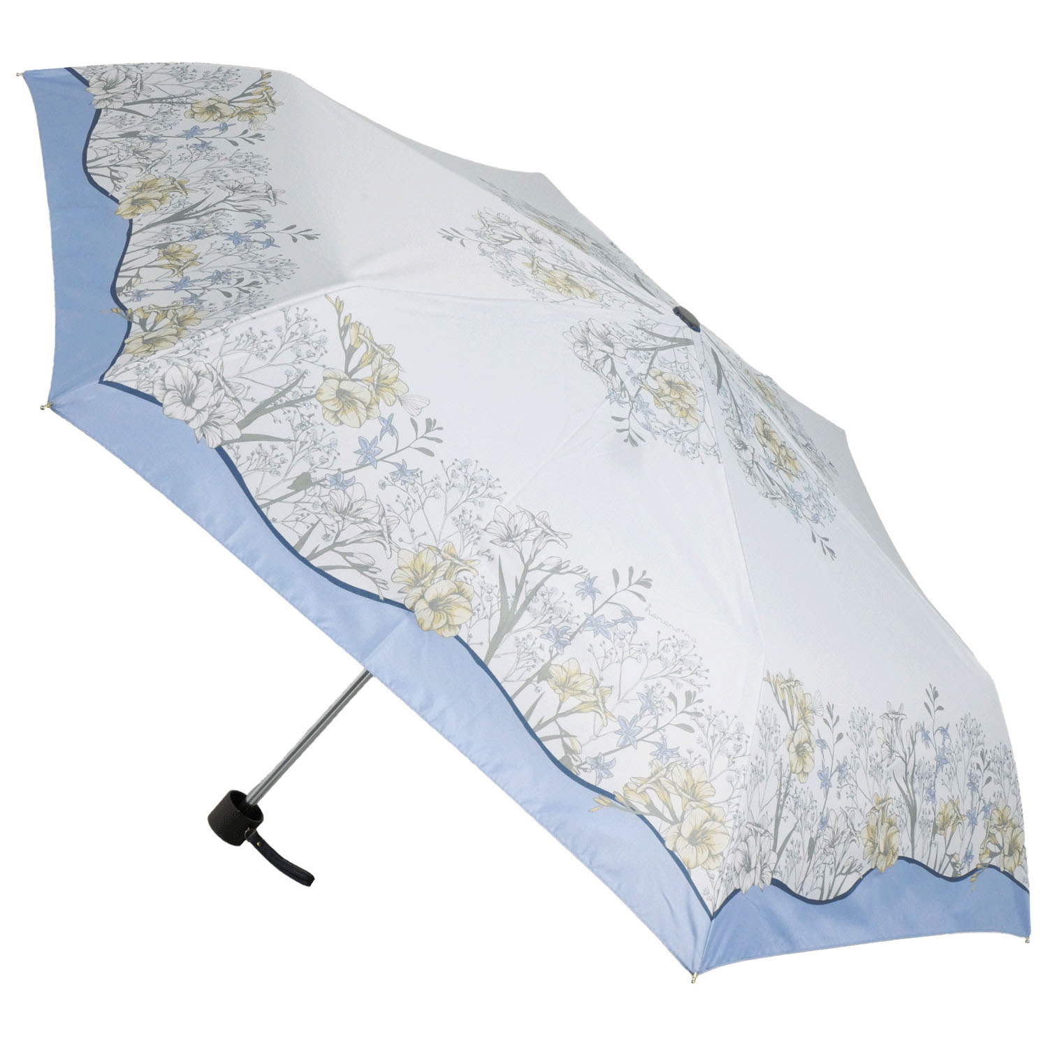 ハナノナ 晴雨兼用折傘 - 画像4