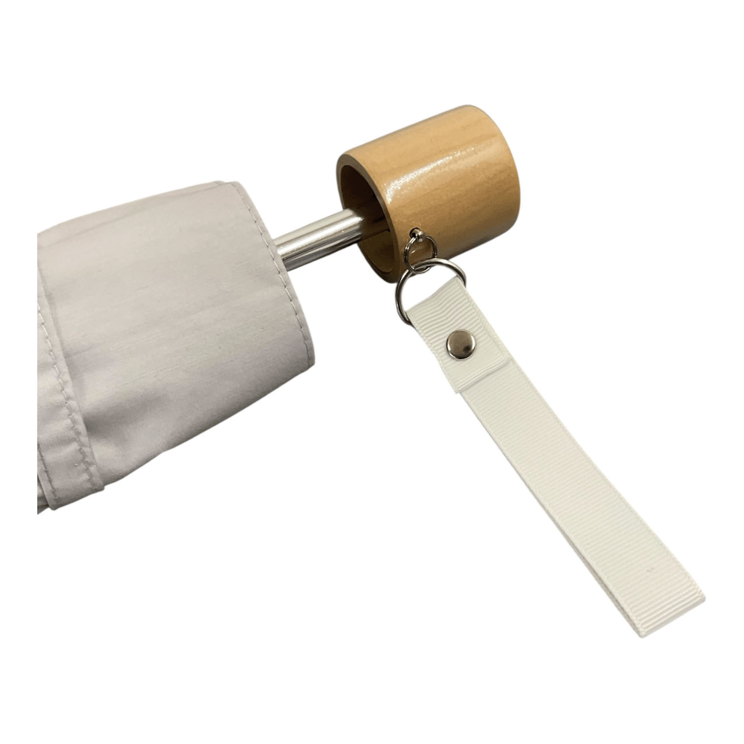 【大注目素材！サマーシールド】 サマーシールド  デニム風ミニ傘 - 画像3