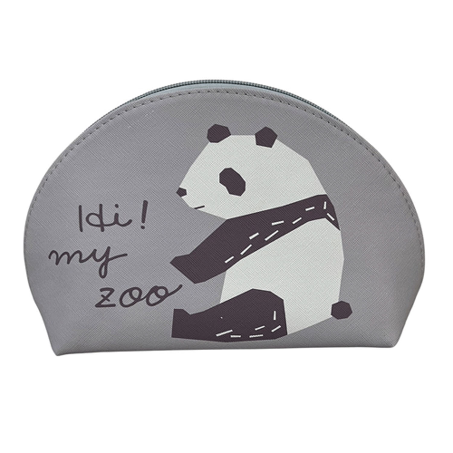 【33－00、82－00 次回納期未定】HI！MY ZOO アニマル柄 4連ポーチ - 画像2