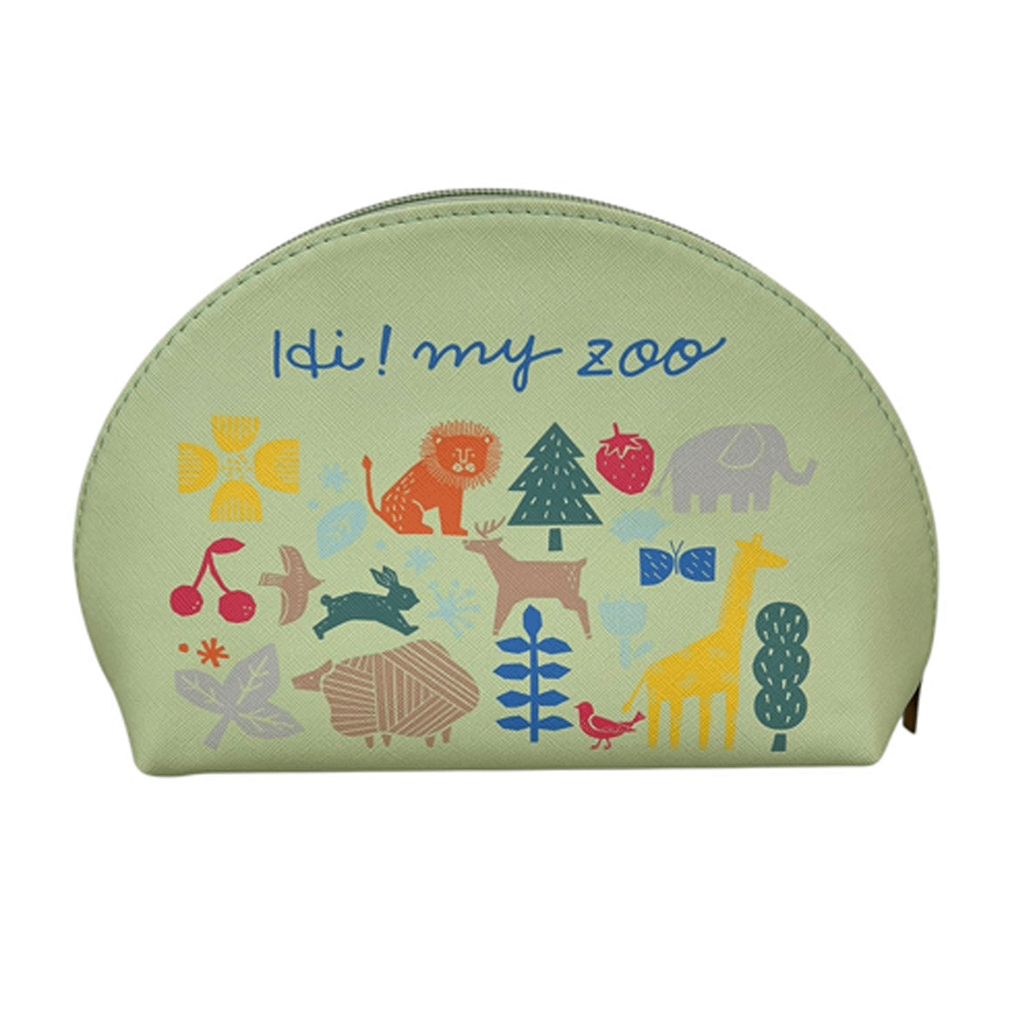 【33－00 次回納期未定】HI！MY ZOO アニマル柄 4連ポーチ - 画像6
