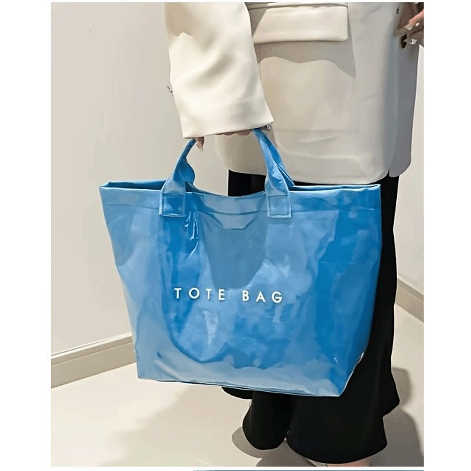 【新色入荷】PVCトートバッグ - 画像11