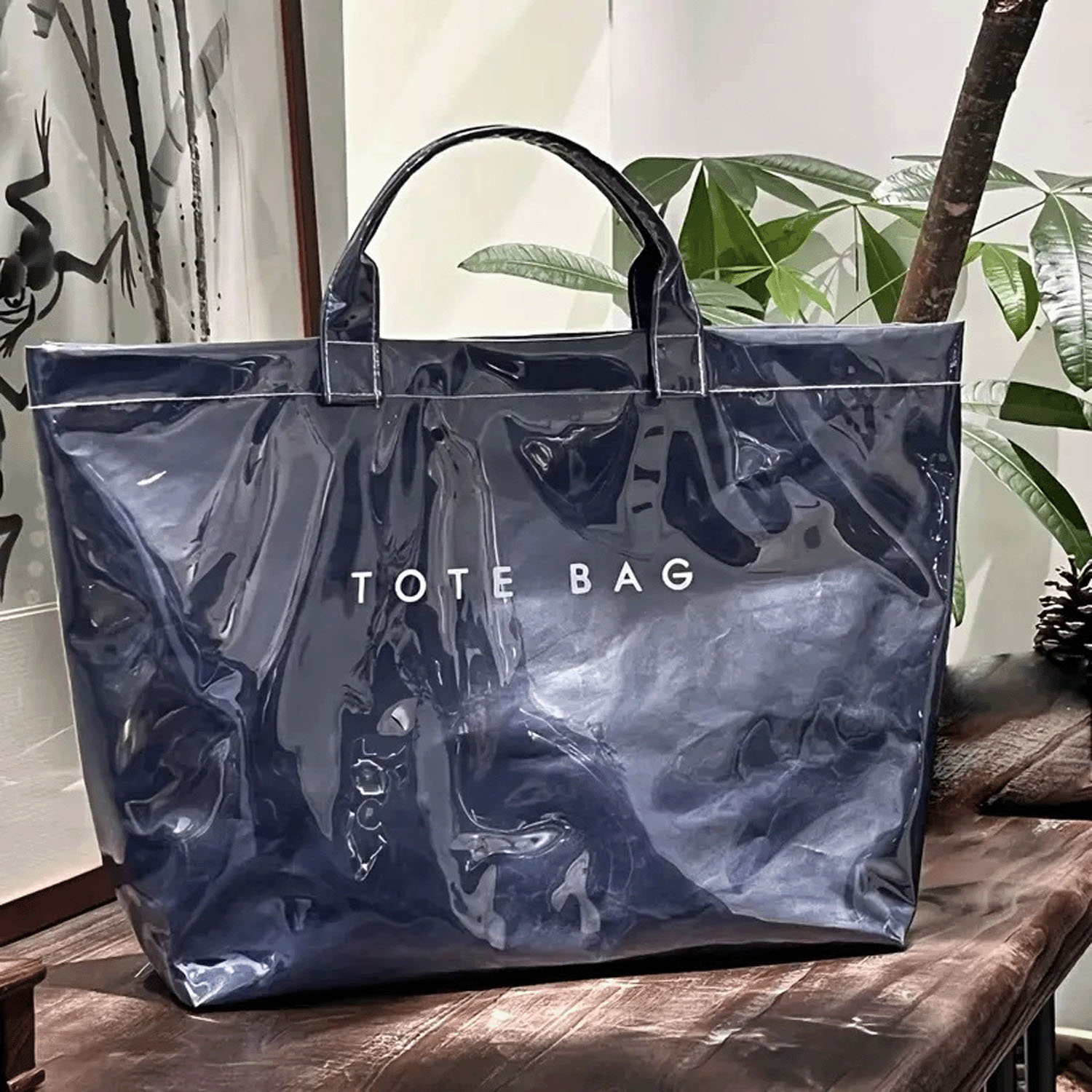 【新色入荷】PVCトートバッグ - 画像13