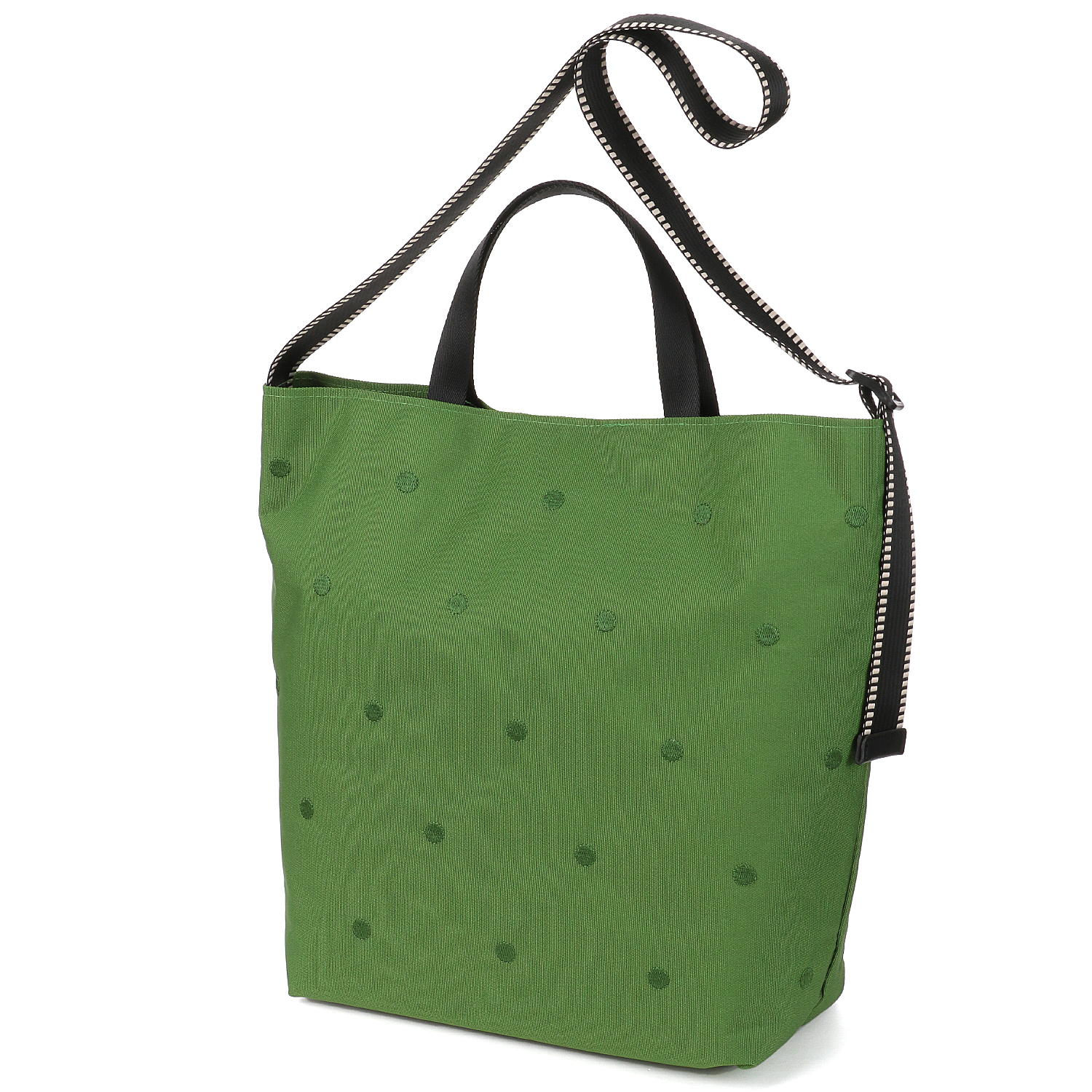 【新色入荷】cachecacheナイロンドット2WAYショルダーバッグ - 画像4