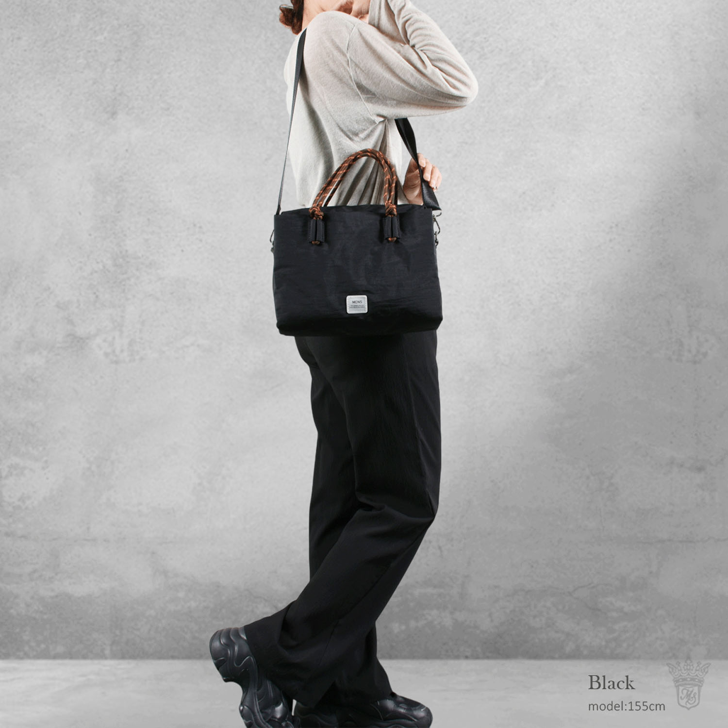 MACARONIC STYLE ナイロンパラロープ2WAYバッグ - 画像2