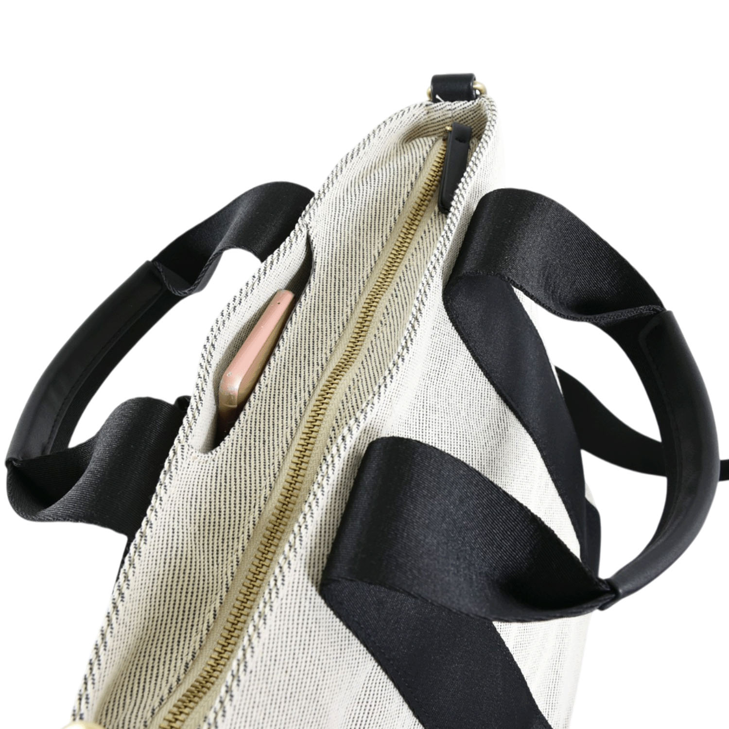 MACARONIC STYLE エルガリーテープハンドルトートバッグM - 画像4