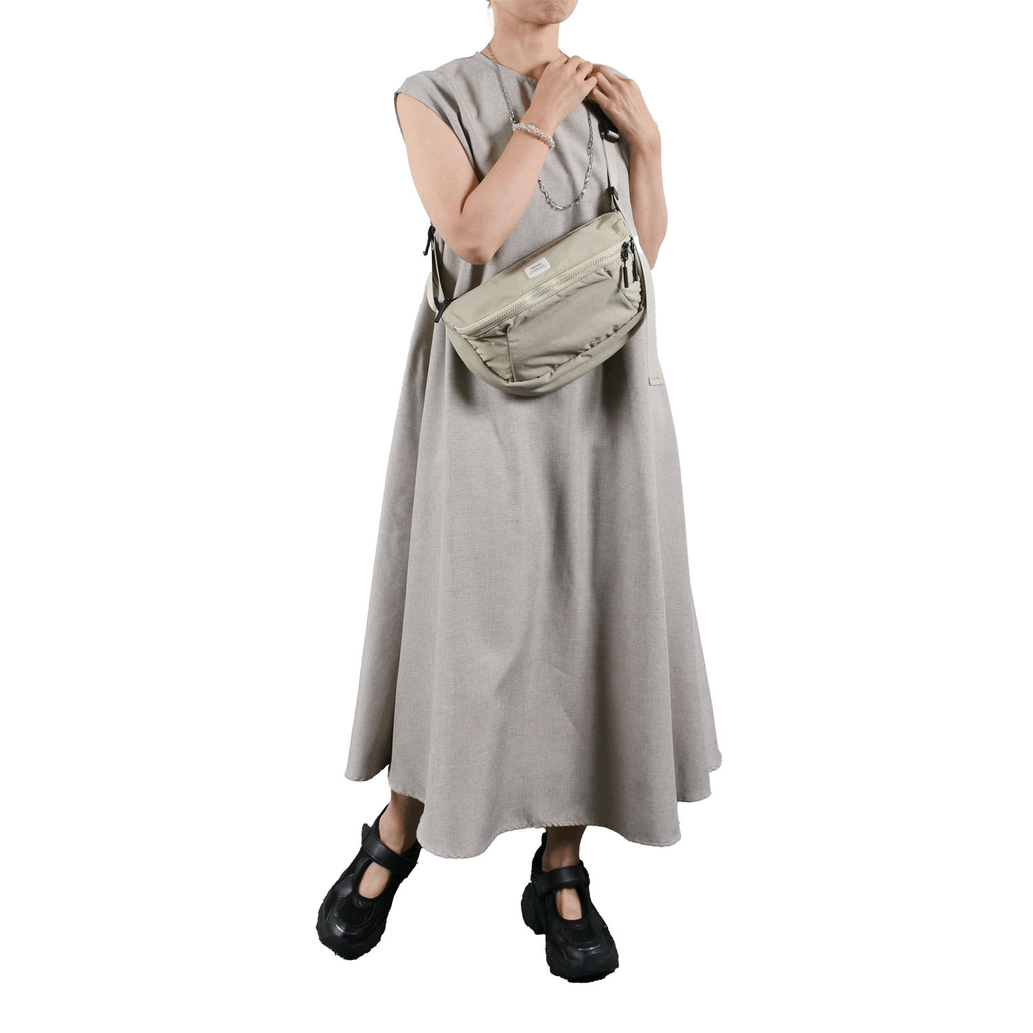 MACARONIC STYLE  ナイロンボディバッグ - 画像1