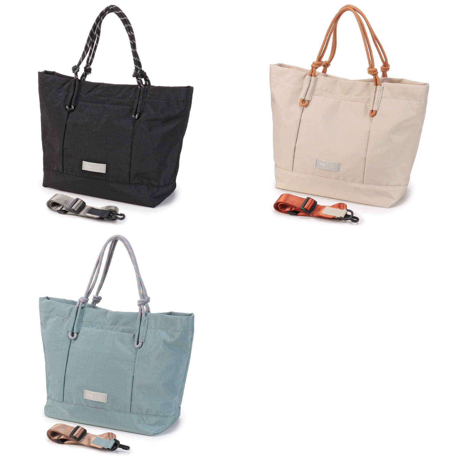 nap ロープハンドル軽量トートバッグ - 画像1