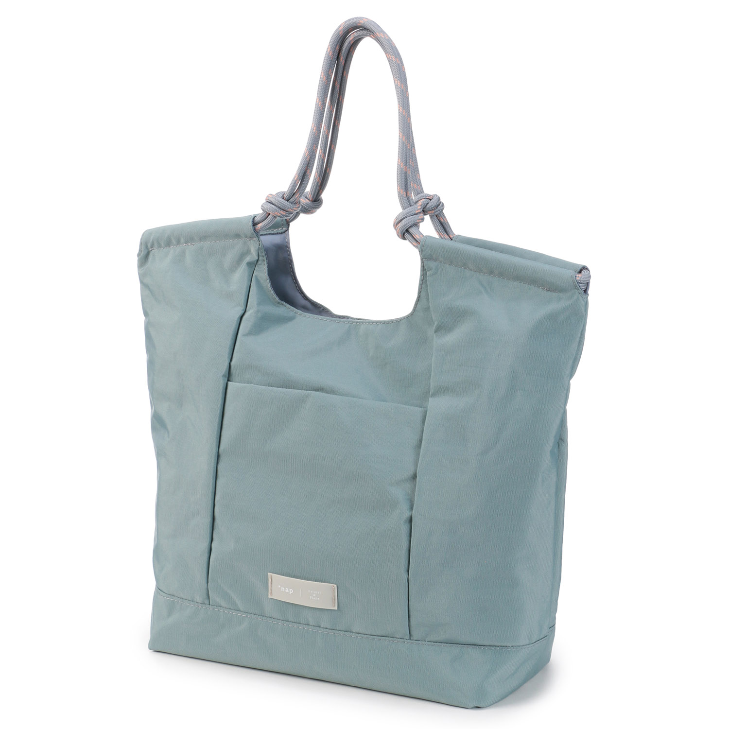 nap ロープハンドル軽量縦型トートバッグ - 画像6