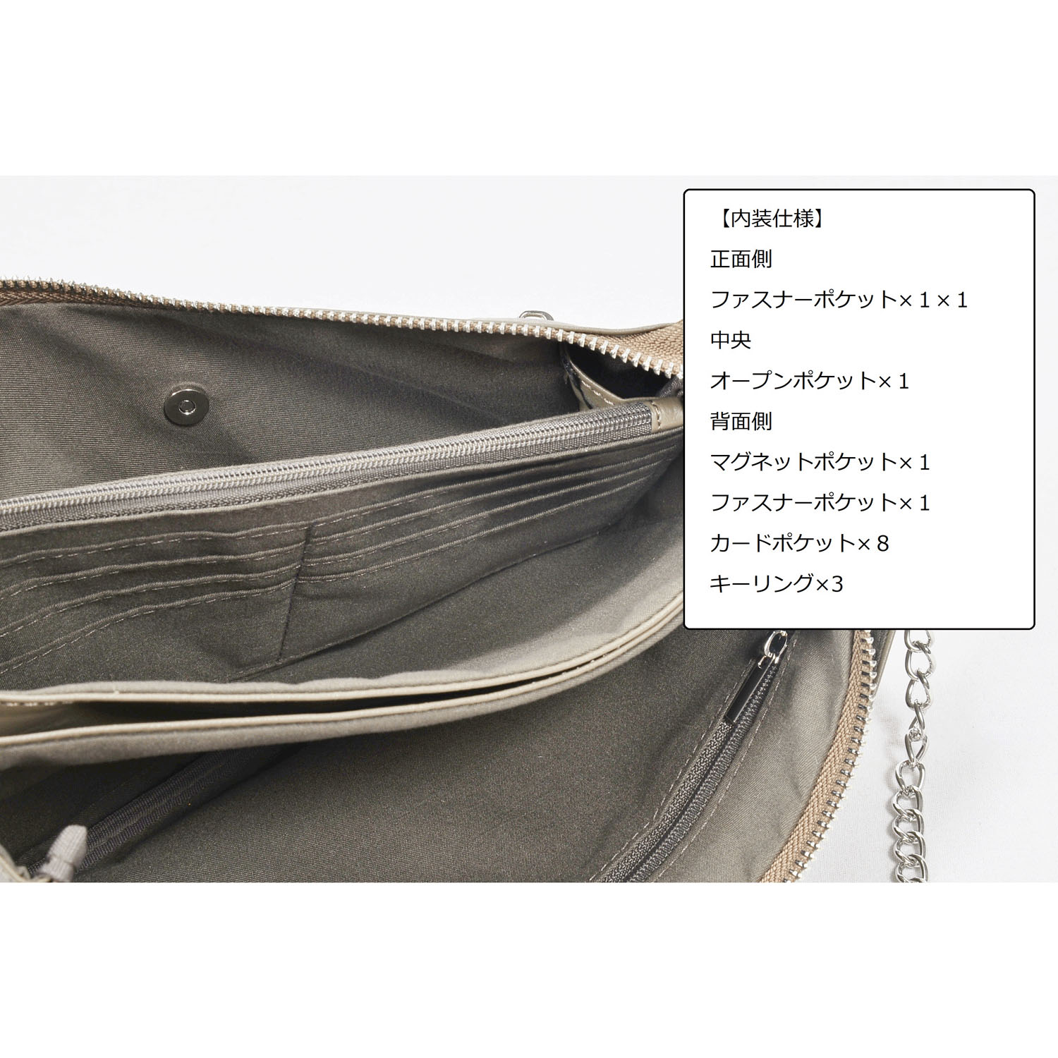 ホットフィックス多機能ショルダーバッグ - 画像7