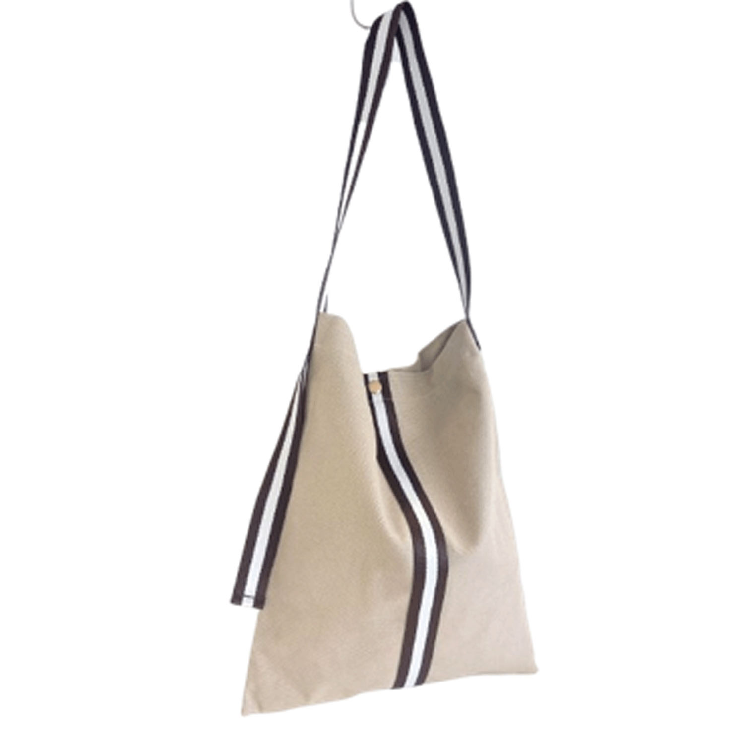 キャンバスラインテープ付ワンショルダーバッグ - 画像2