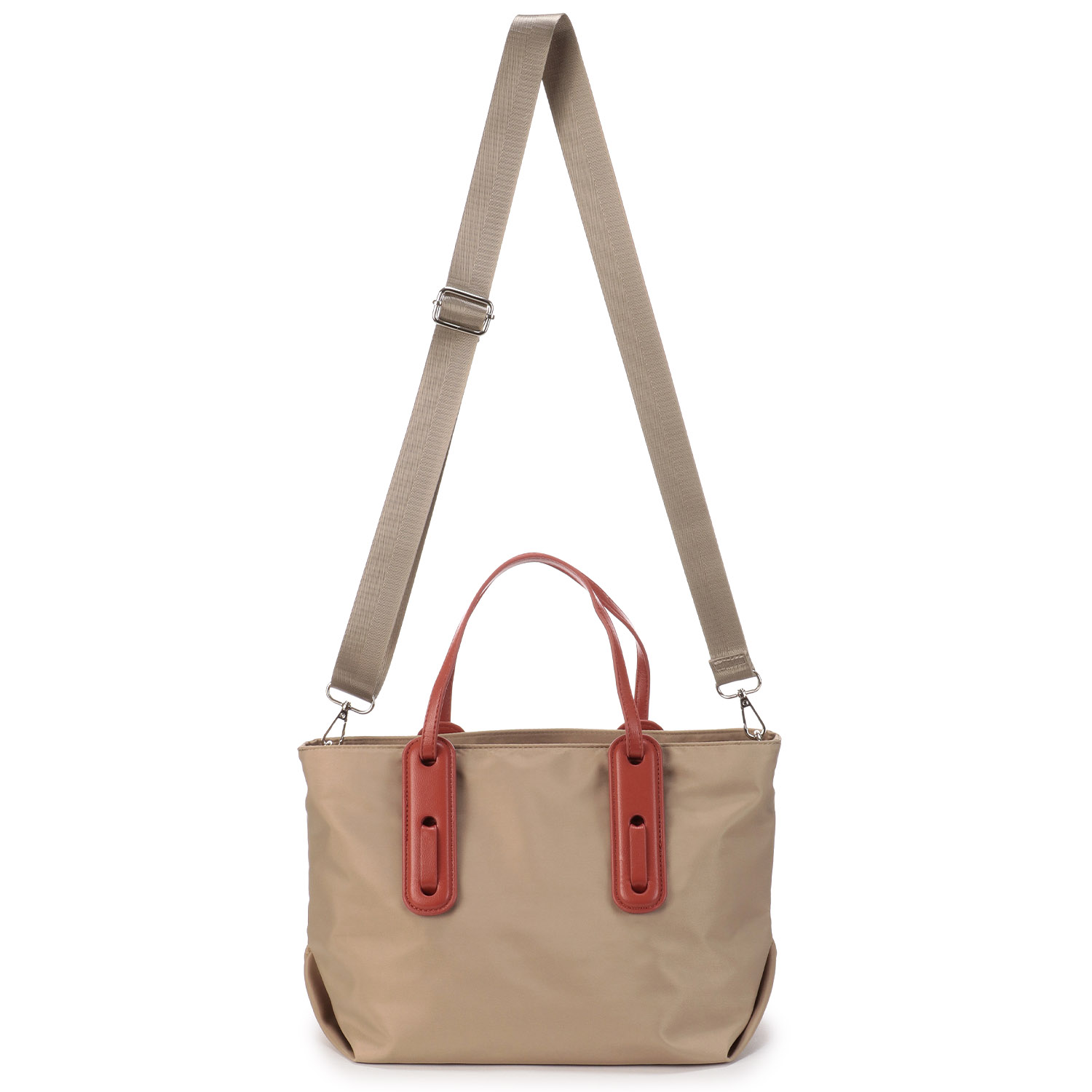 【4月下旬入荷予定】バイカラー2WAYトートバッグ - 画像7