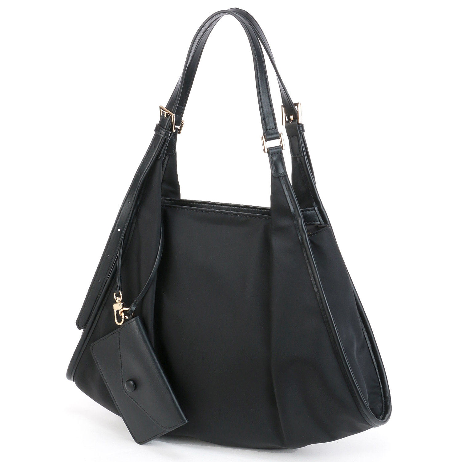 cachecache ベルトハンドルナイロントートバッグ - 画像6