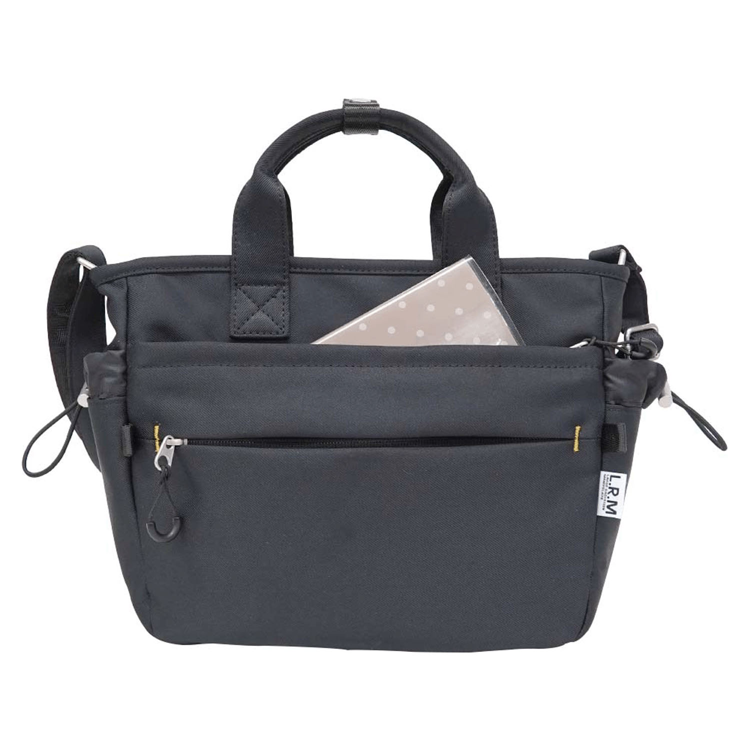 隠しZIPポケット付き2WAYバッグ - 画像6