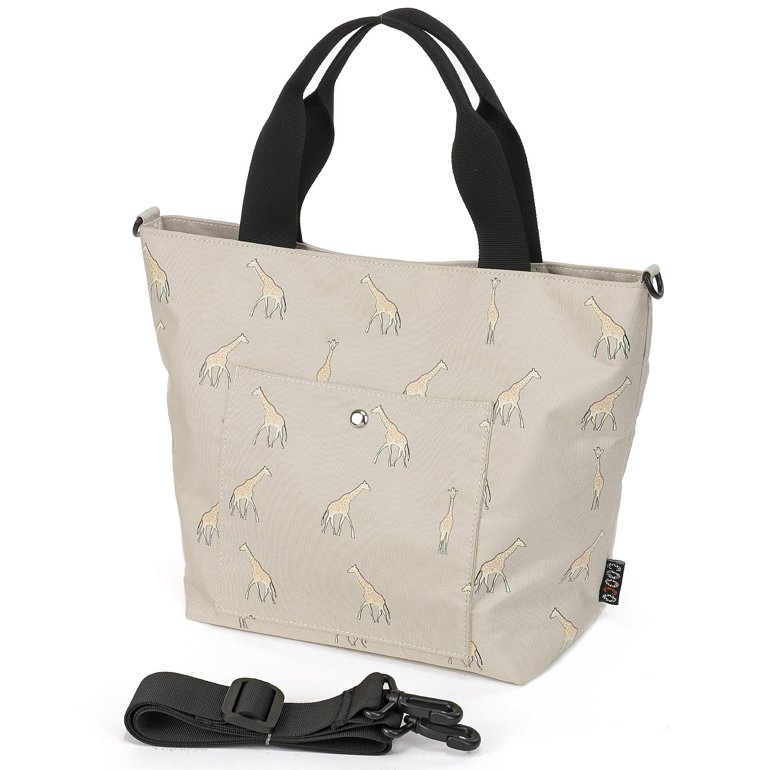 COOCO サバンナアニマル柄2WAYトートバッグ - 画像3