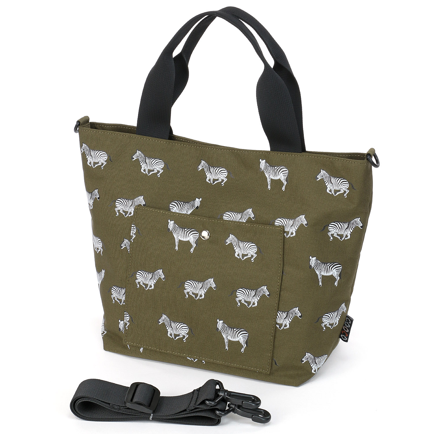 COOCO サバンナアニマル柄2WAYトートバッグ - 画像4