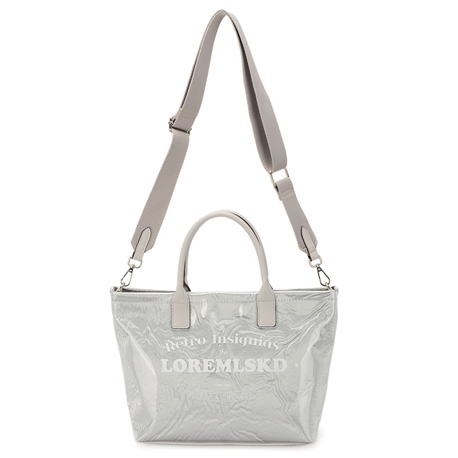 PVCロゴトートバッグ - 画像9