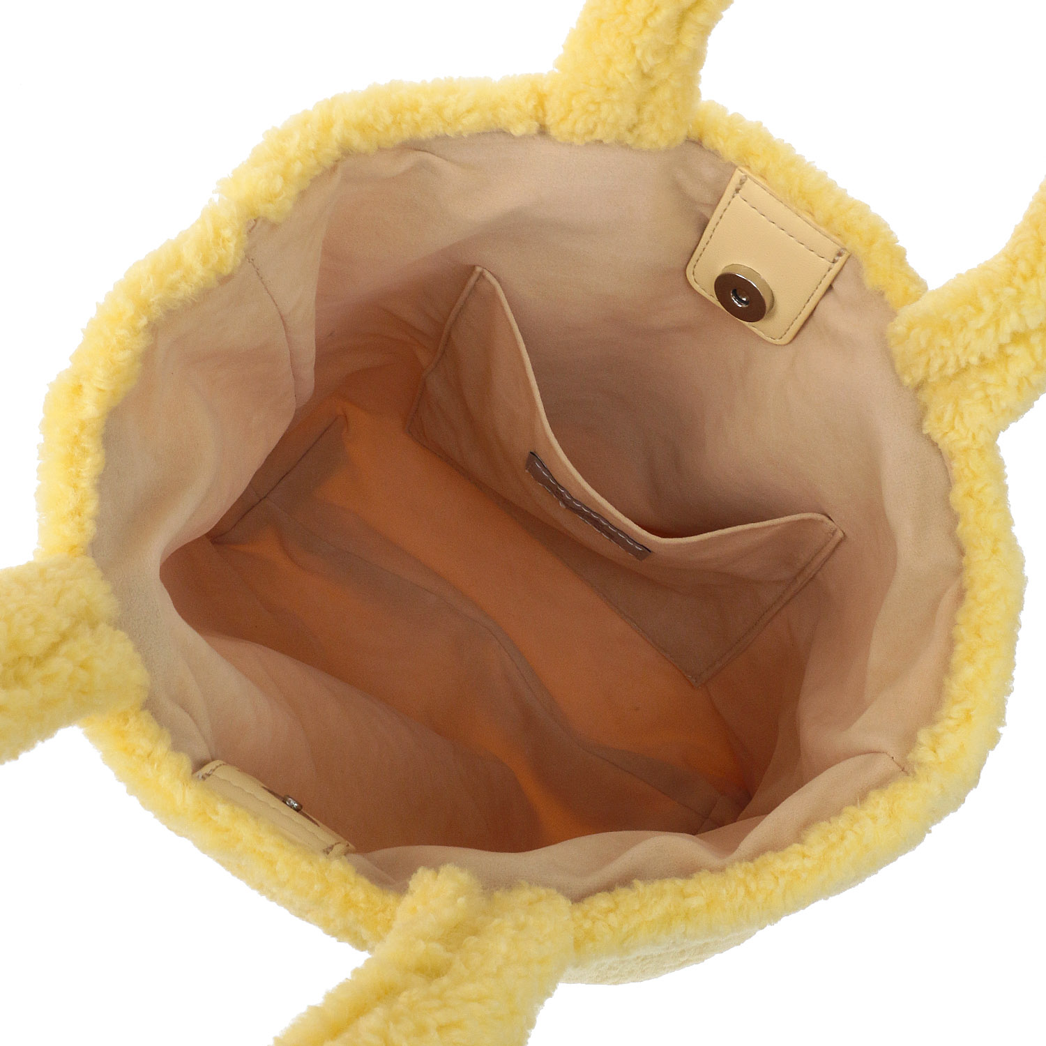 cachecache 目玉ポーチ付ファートートバッグ - 画像6