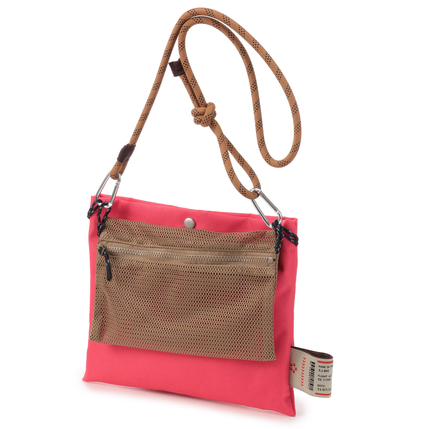 COOCO オリジナルテープ×2連サコッシュバッグ - 画像3