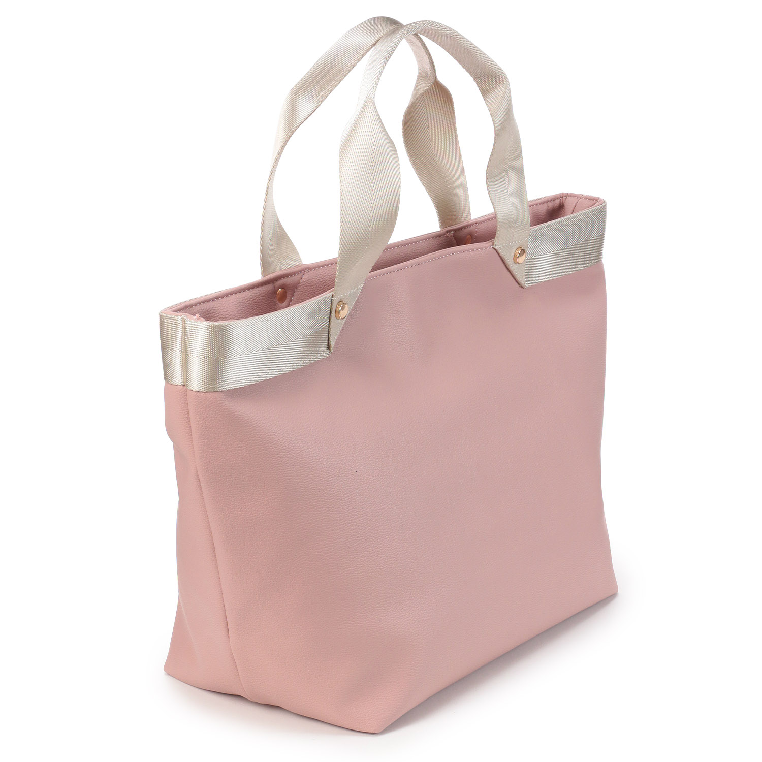 COOCO SMILEYテープハンドル×ビーズ刺繍トートバッグ - 画像5