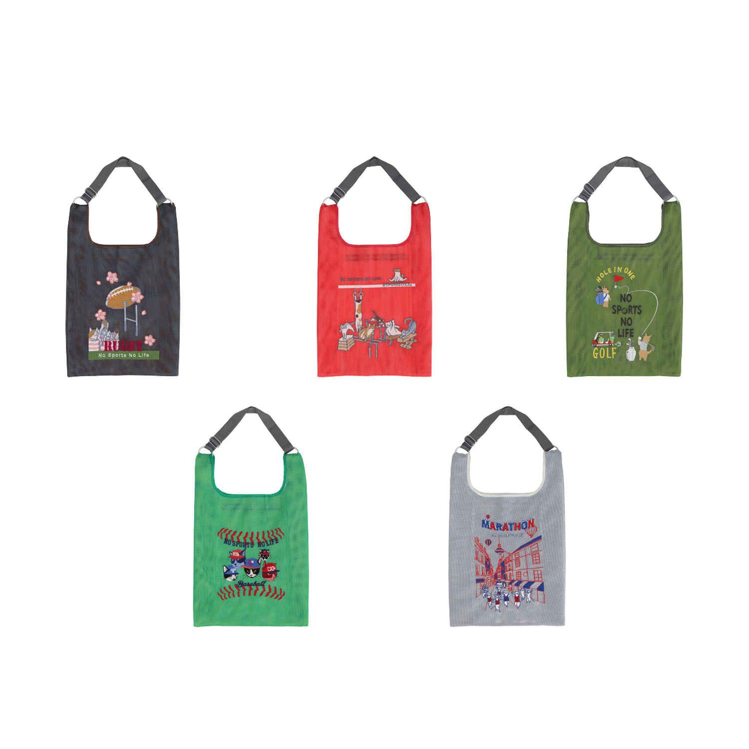 No Sports No Life くり手バッグ - 画像1