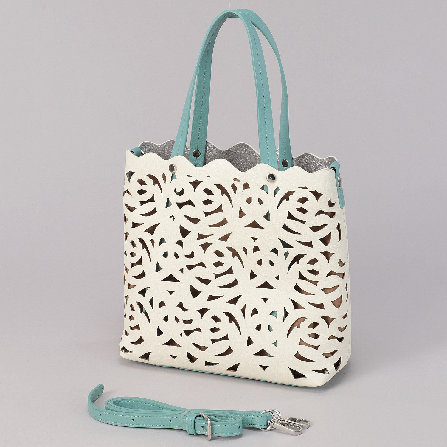 2WAYパンチングトートミニバッグ - 画像7