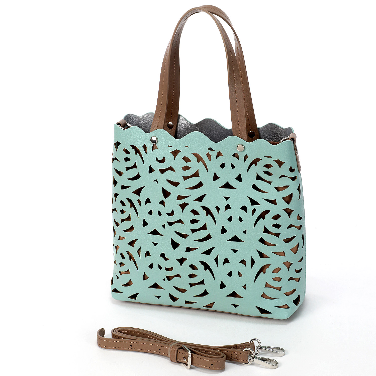 2WAYパンチングトートミニバッグ - 画像8