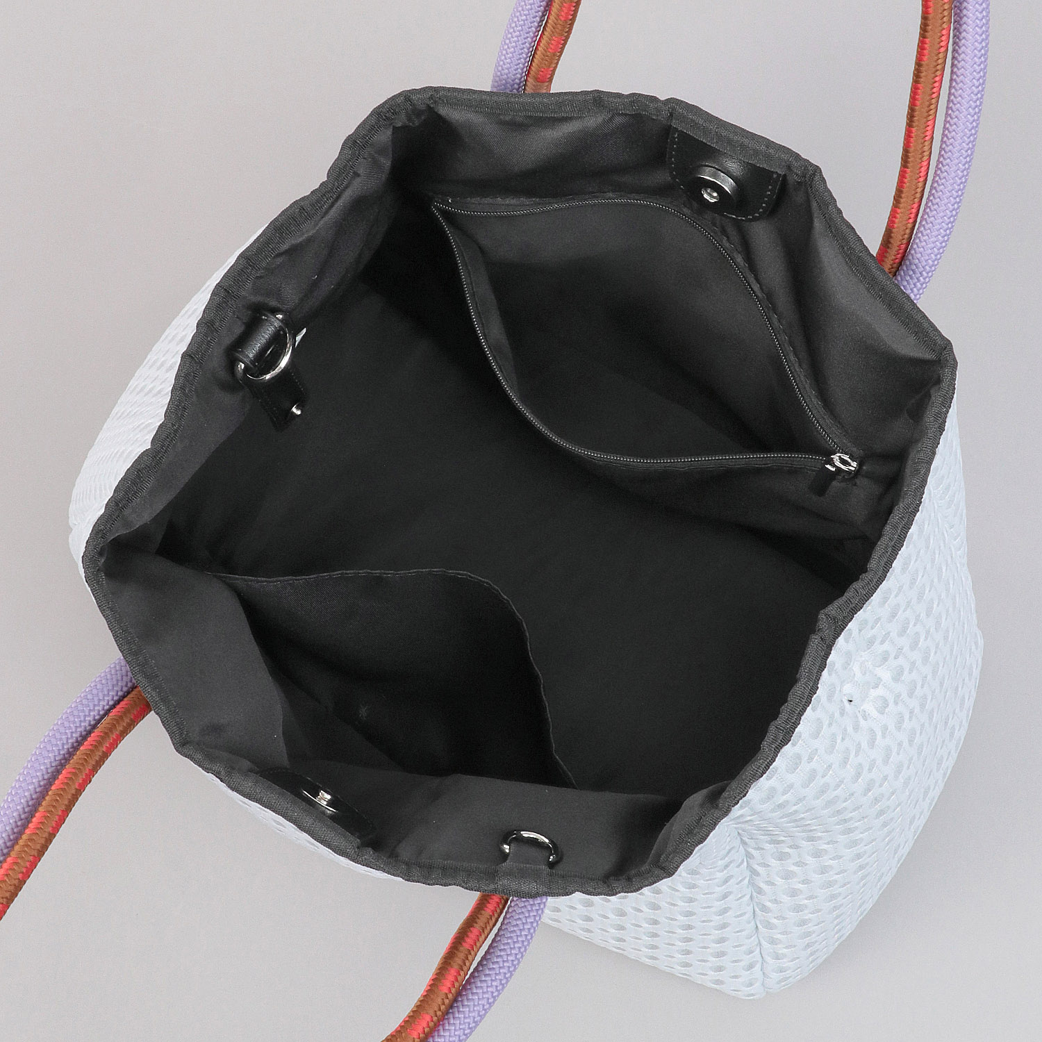 美味しいポーチ付メッシュトートバッグ - 画像4