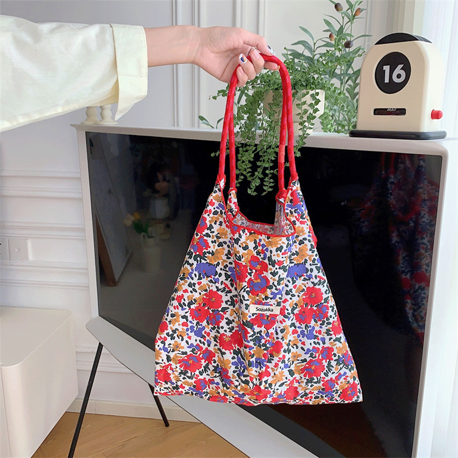 【大人気】柄プリント2WAYトートバッグ - 画像24