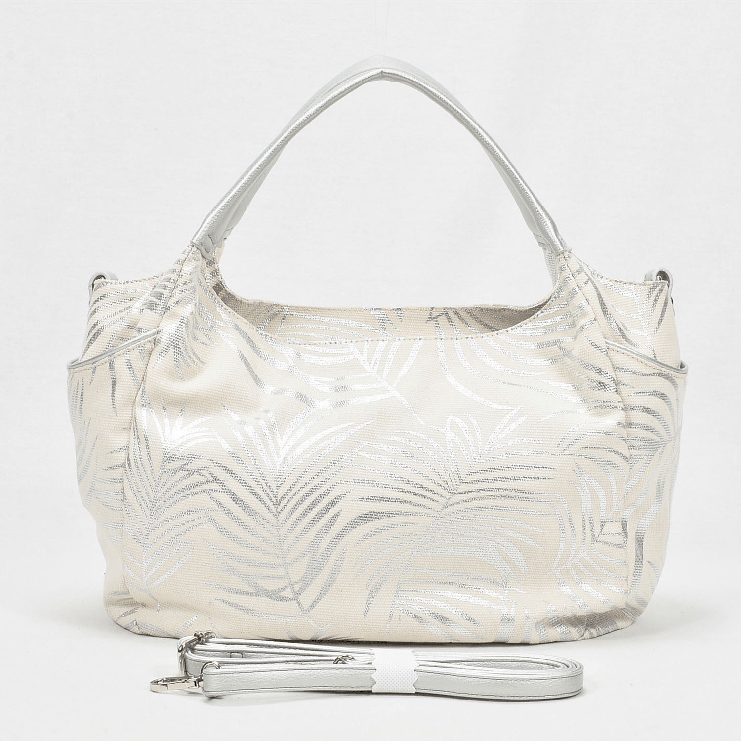 ボタニカルプリント2WAYトートバッグ - 画像4