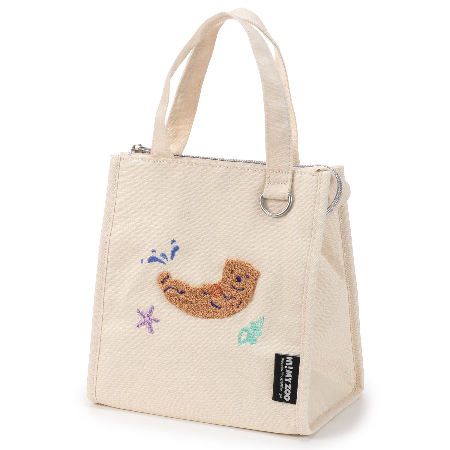 HI！MY ZOO 保冷キャンバスランチバッグ - 画像3