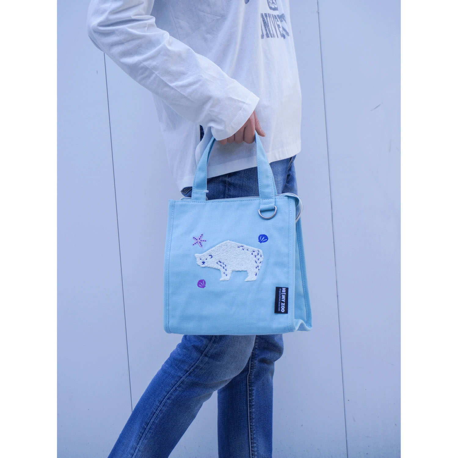HI！MY ZOO 保冷キャンバスランチバッグ - 画像3